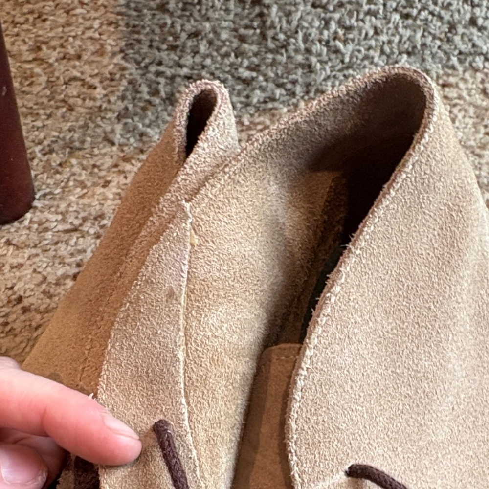 Roots tan Suede Lace-Up Desert / chukka Boots size 10.5 - Picture 7 of 8